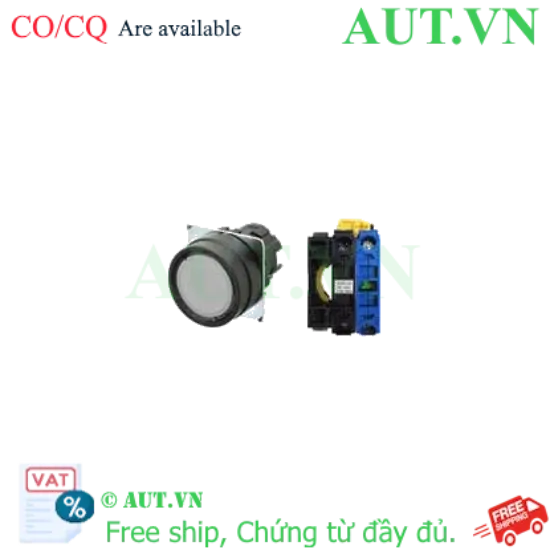 Ảnh của Công tắc nút nhấn Omron A22NL-BNA-TWA-G100-YC