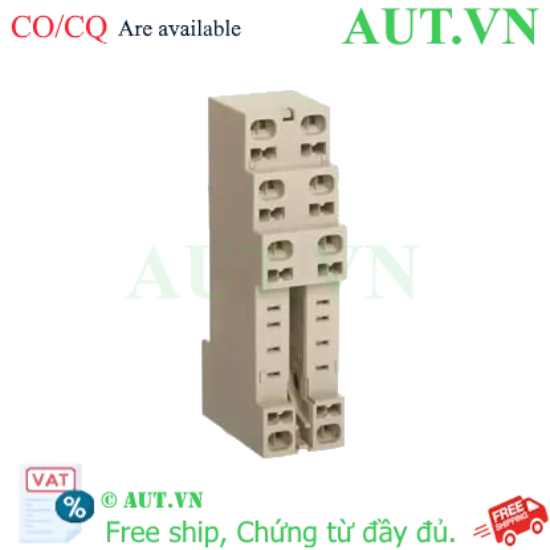Ảnh của Đế Rơ Le Omron PYF08S 8 Chân - Công Nghệ Push-In, Lắp Ray DIN, Chịu Tải 10A | AUT VN