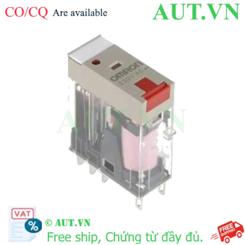 Ảnh của Rơ le trung gian Omron G2R-2-SNDI DC24V | 8 Chân DPDT, Tích hợp Diode & LED, Bảo vệ PLC