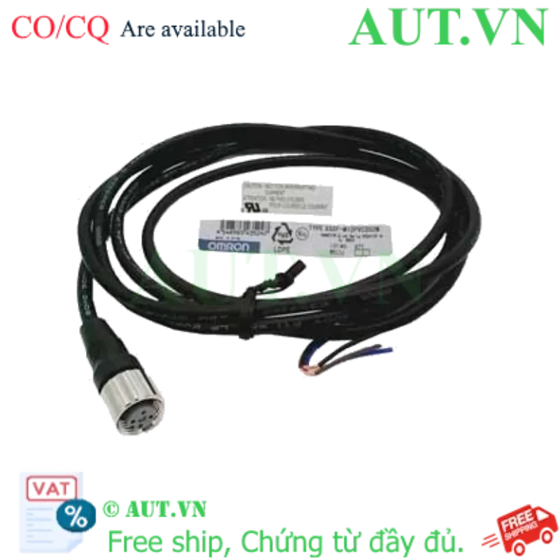 Ảnh của Cable cho cảm biến Omron XS2F-M12PVC3S2M
