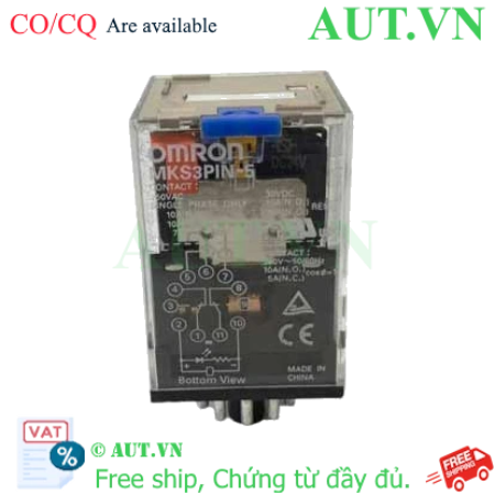 Ảnh của Rơ le trung gian Omron MKS3PIN-5 DC24