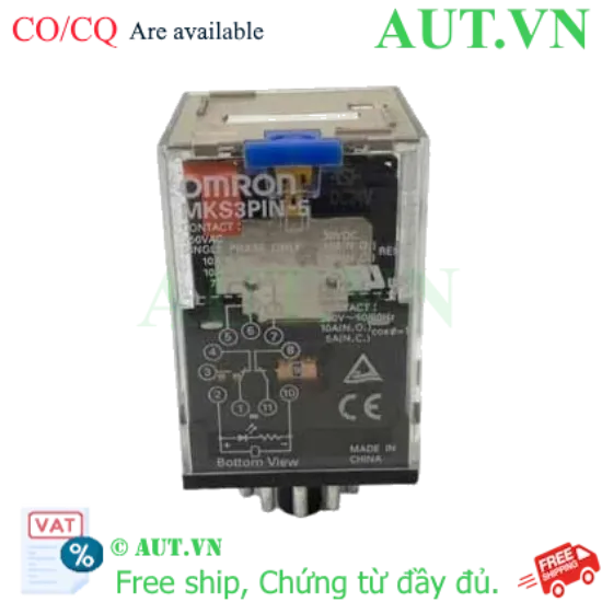 Ảnh của Rơ le trung gian Omron MKS3PIN-5 DC24