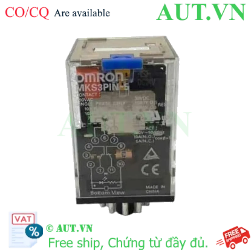 Ảnh của Rơ le trung gian Omron MKS3PIN-5 DC24