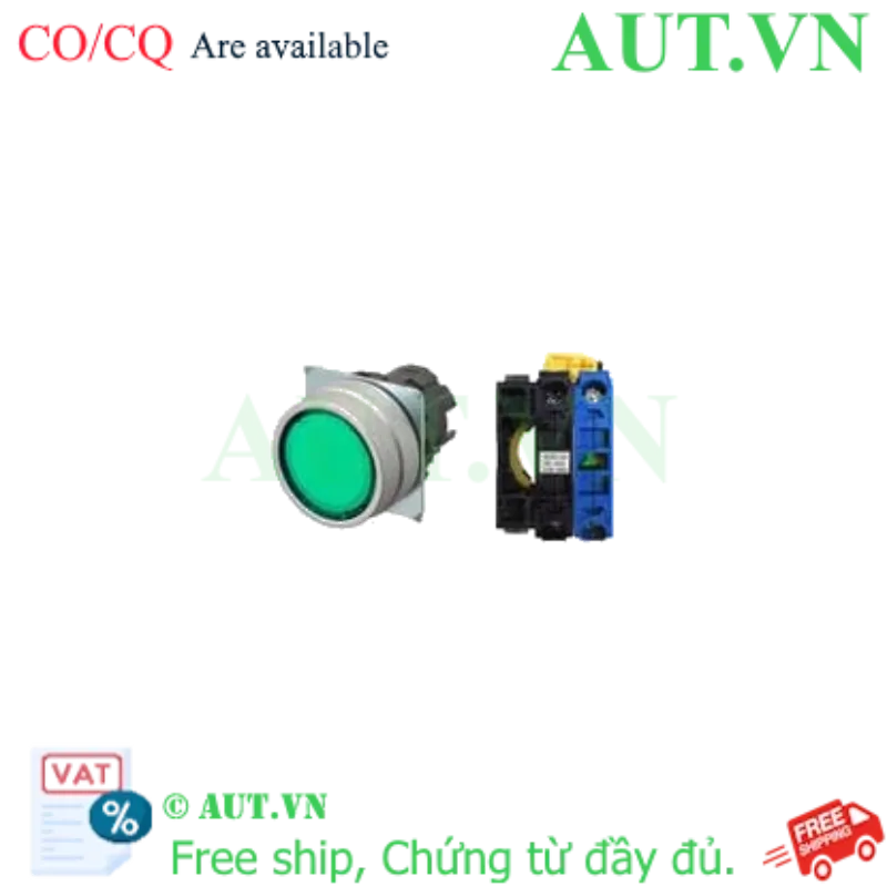 Ảnh của Công tắc nút nhấn Omron A22NL-MNM-TGA-G100-GC