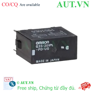 Ảnh của Relay Bán Dẫn Omron G3S-201PL-PD-US DC5 | 5VDC, 1.2A, Đóng Ngắt Siêu Tốc