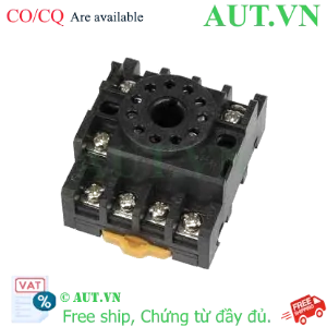 Ảnh của Đế Rơ Le Omron PF113A 11 Chân Tròn - Lắp Ray DIN, Chống Cháy, Chính Hãng AUT VN