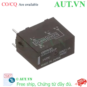 Ảnh của Relay Bán Dẫn Omron G3SD-Z01P DC5 | 5VDC, Tải 1A, Đóng Ngắt Siêu Tốc