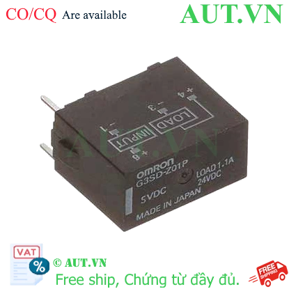 Ảnh của Relay bán dẫn Omron G3SD-Z01P DC5