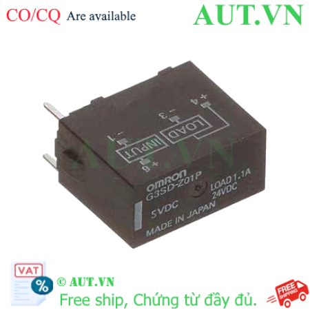 Ảnh của Relay bán dẫn Omron G3SD-Z01P DC5 - Ngõ vào 5VDC, Tải 1A, Lắp PCB