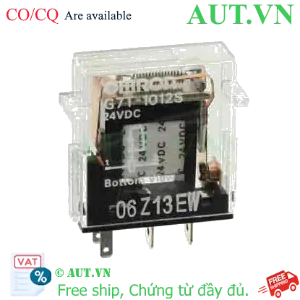 Ảnh của Rơ le trung gian Omron G7T-1012S DC24 | Siêu mỏng 10mm, 1NC, 24VDC