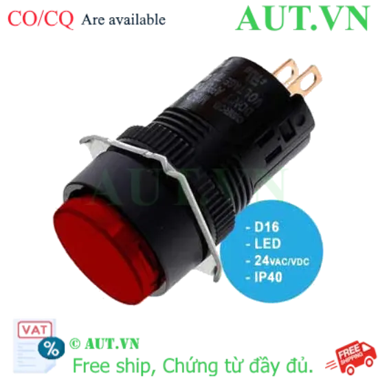 Ảnh của Công tắc nút nhấn Omron M16-TR-24D