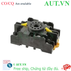 Ảnh của Đế Rơ Le Omron 11PFA - 11 Chân Tròn, Lắp Thanh Ray DIN & Bắt Vít