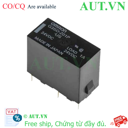 Ảnh của Relay bán dẫn Omron G3SD-Z01P-US DC24