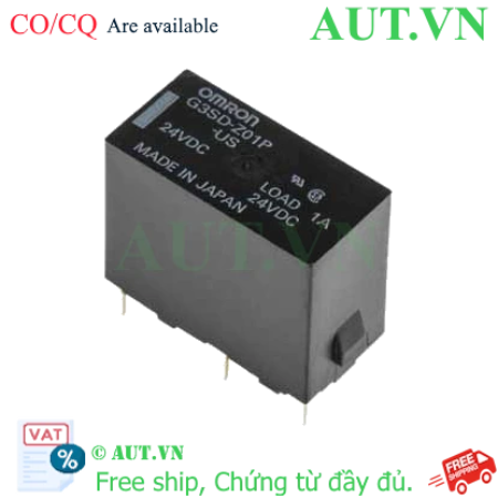 Ảnh của Relay bán dẫn Omron G3SD-Z01P-US DC24 - 1A, 24VDC, Tốc độ cao & Siêu bền