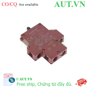 Ảnh của Khối Tiếp Điểm Omron A22-02 (2NC) - 2 Tiếp Điểm Thường Đóng, Lắp Sau, Chính Hãng AUT VN