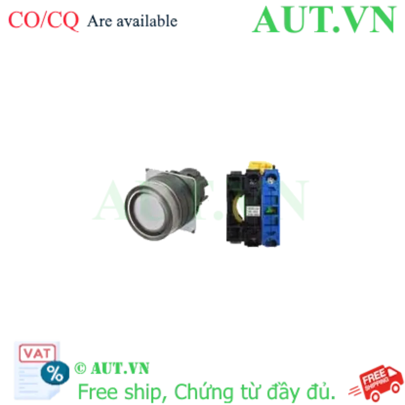 Ảnh của Công tắc nút nhấn Omron A22NL-BGA-TWA-G100-YD