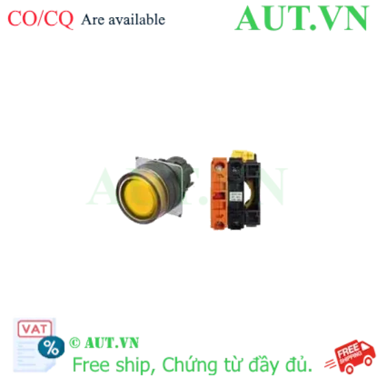 Ảnh của Công tắc nút nhấn Omron A22NL-BGA-TYA-G002-YC