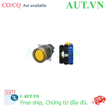 Ảnh của Công tắc nút nhấn Omron A22NL-BGA-TYA-G100-YE