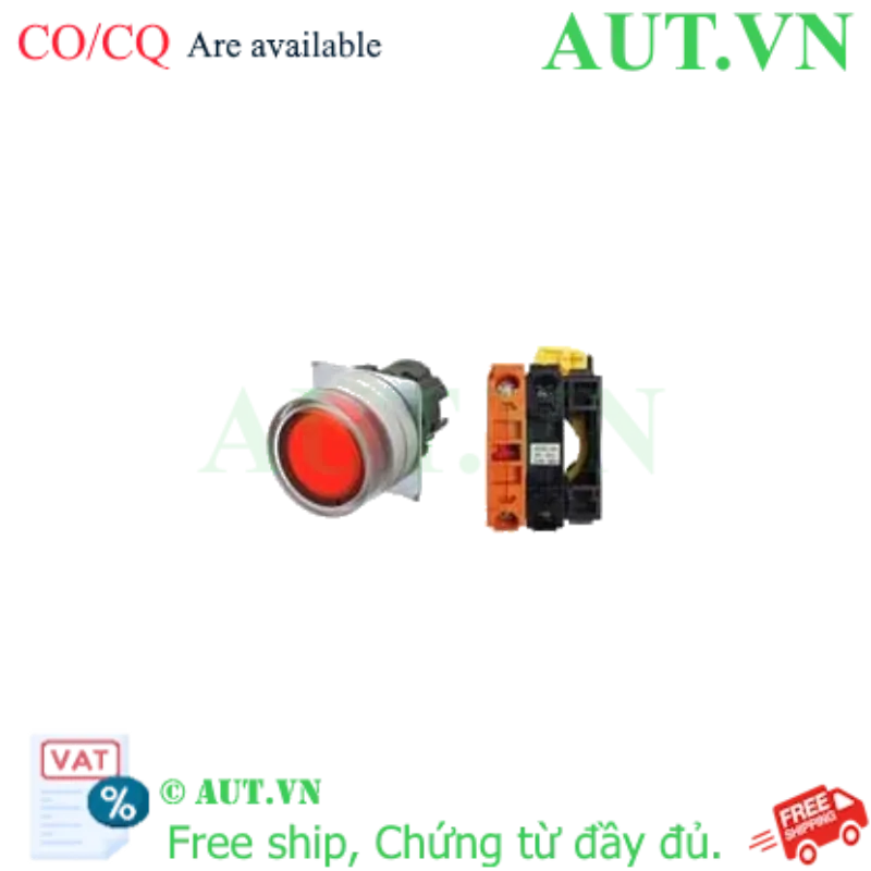 Ảnh của Công tắc nút nhấn Omron A22NL-MGM-TRA-G002-RD