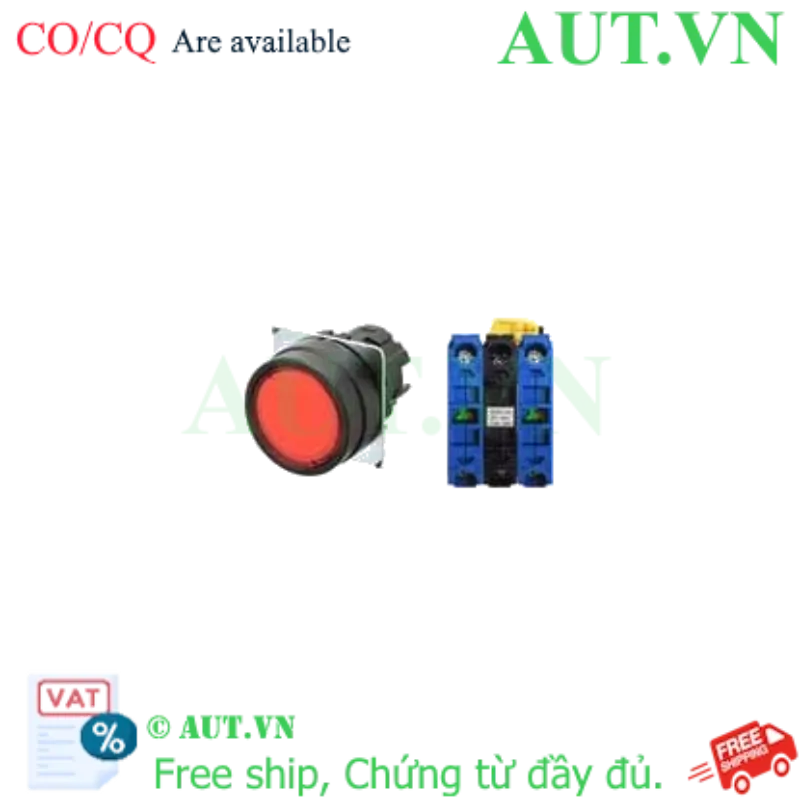 Ảnh của Công tắc nút nhấn Omron A22NL-BNM-TRA-G101-RB