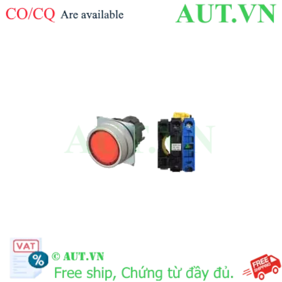 Ảnh của Công tắc nút nhấn Omron A22NL-MNA-TRA-G100-RB