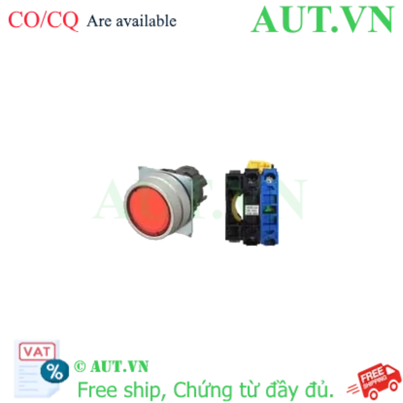 Ảnh của Công tắc nút nhấn Omron A22NL-MNA-TRA-G100-RB