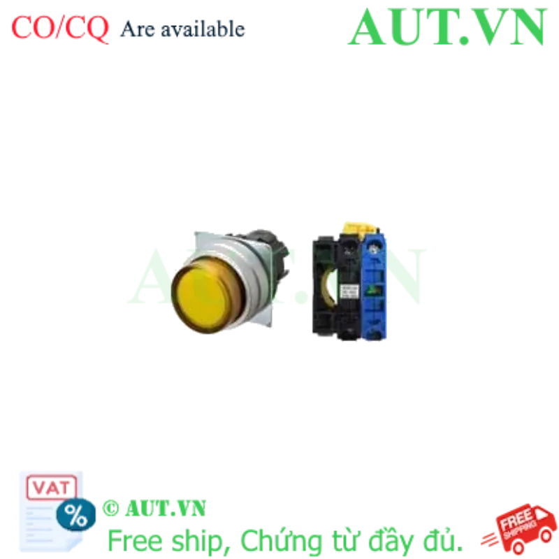 Ảnh của Công tắc nút nhấn Omron A22NL-MPA-TYA-G100-YE