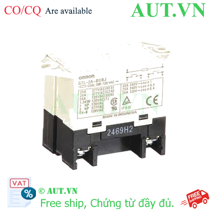 Ảnh của Rơ le trung gian Omron G7L-2A-BUBJ AC100/120