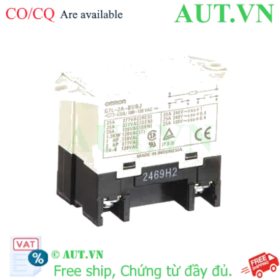 Ảnh của Rơ le trung gian Omron G7L-2A-BUBJ AC100/120