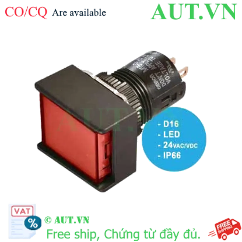 Ảnh của Công tắc nút nhấn Omron M165-JR-24D