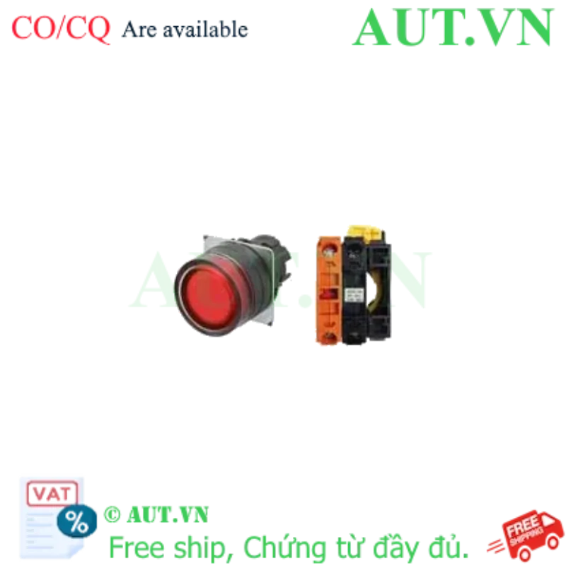 Ảnh của Công tắc nút nhấn Omron A22NL-BGM-TRA-G002-RC