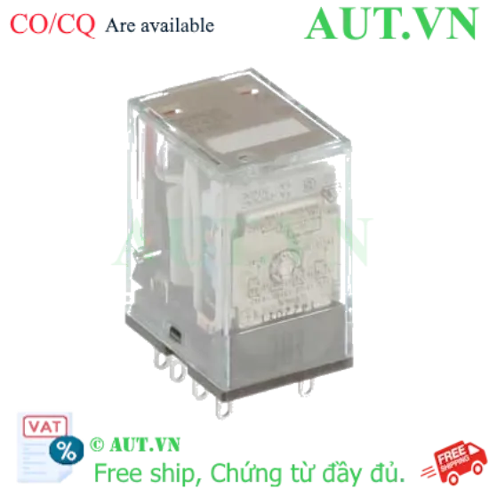 Ảnh của Rơ le trung gian Omron MY4ZN DC24 (S)