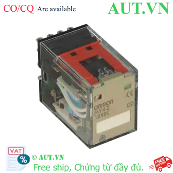 Ảnh của Rơ le trung gian Omron MY4Z DC12 (S)