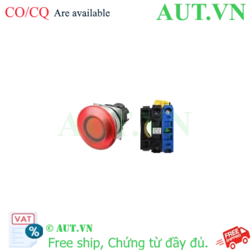 Ảnh của Công tắc nút nhấn Omron A22NL-MMA-TRA-G100-RD