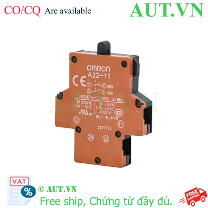 Ảnh của Công tắc nút nhấn Omron A22-11