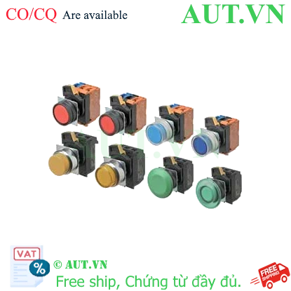 Ảnh của Công tắc nút nhấn Omron A22NL-MNM-TRA-G101-RA