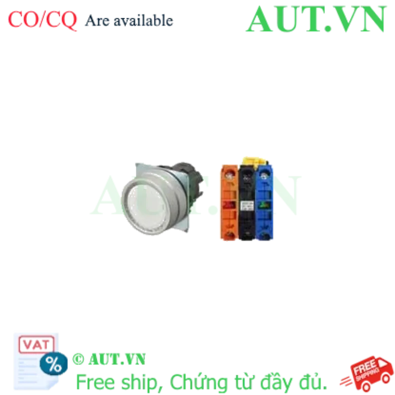 Ảnh của Công tắc nút nhấn Omron A22NL-MNM-TWA-G102-YB