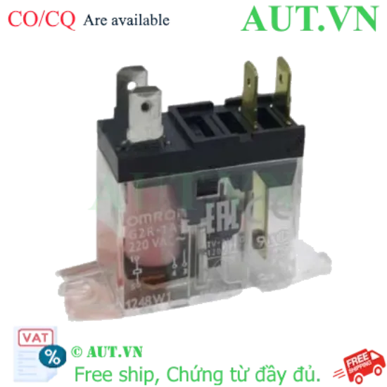 Ảnh của Rơ le trung gian Omron G2R-1A-T AC220