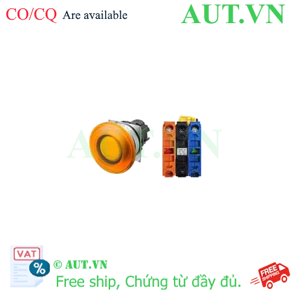 Ảnh của Công tắc nút nhấn Omron A22NL-MMM-TOA-G102-OB
