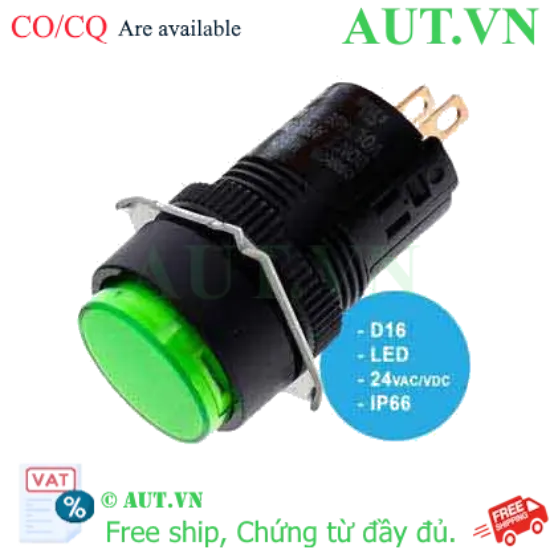 Ảnh của Công tắc nút nhấn Omron M165-TG-24D