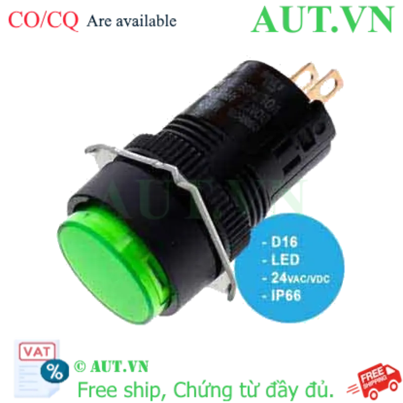 Ảnh của Công tắc nút nhấn Omron M165-TG-24D