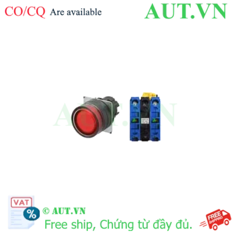 Ảnh của Công tắc nút nhấn Omron A22NL-BGM-TRA-G101-RB