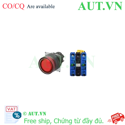 Ảnh của Công tắc nút nhấn Omron A22NL-BGM-TRA-G101-RD