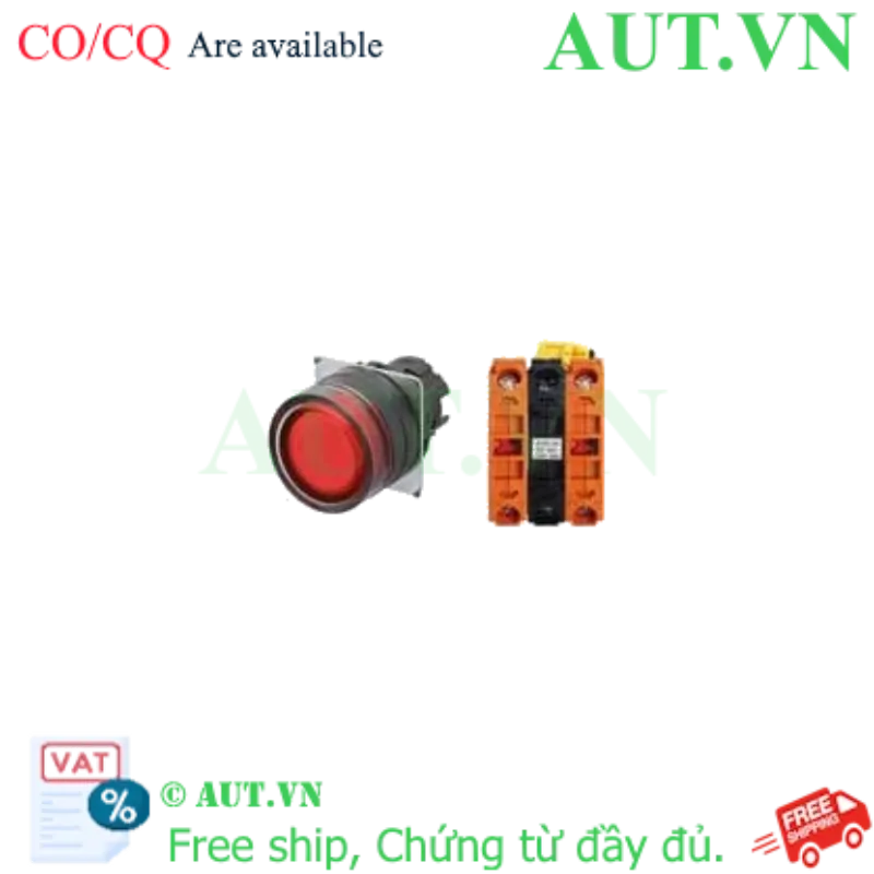 Ảnh của Công tắc nút nhấn Omron A22NL-BGM-TRA-G202-RD