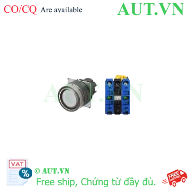 Ảnh của Công tắc nút nhấn Omron A22NL-BGM-TWA-G101-YA
