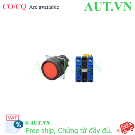Ảnh của Công tắc nút nhấn Omron A22NL-BNA-TRA-G101-RB