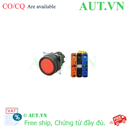 Ảnh của Công tắc nút nhấn Omron A22NL-BNA-TRA-G102-RB