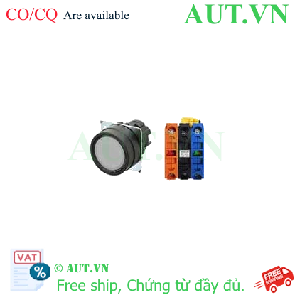 Ảnh của Công tắc nút nhấn Omron A22NL-BNA-TWA-G102-YD