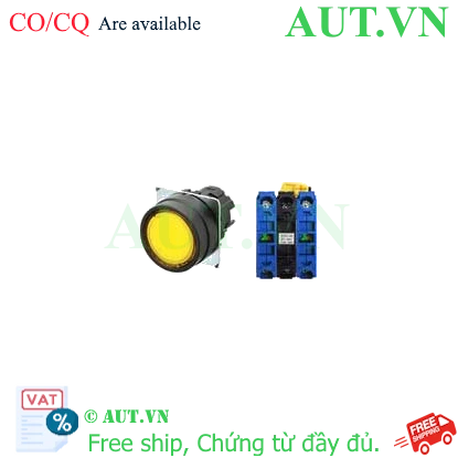 Ảnh của Công tắc nút nhấn Omron A22NL-BNA-TYA-G101-YB