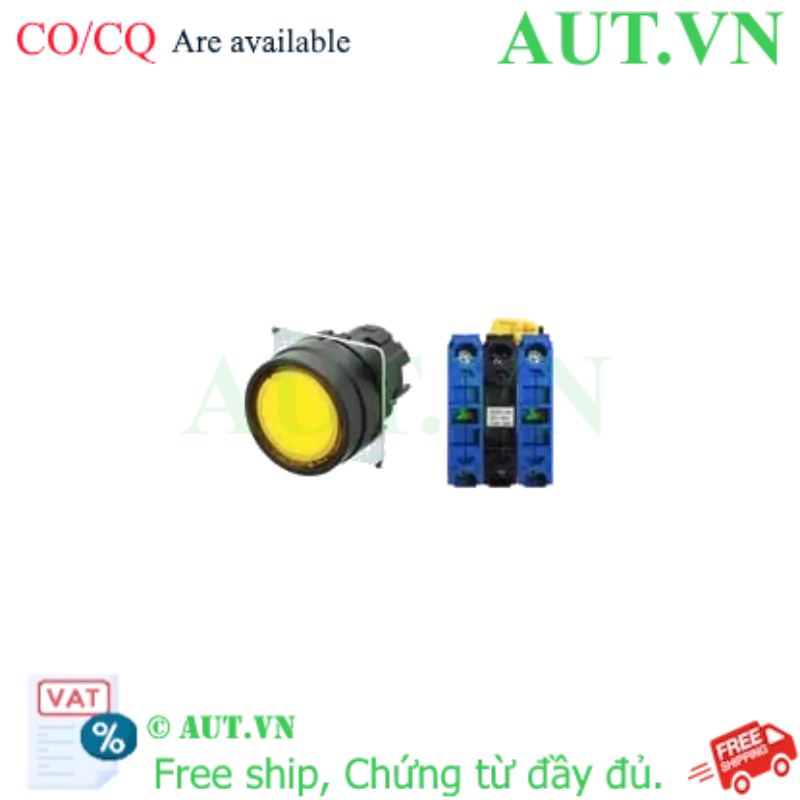 Ảnh của Công tắc nút nhấn Omron A22NL-BNA-TYA-G101-YC